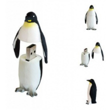 Maßgefertigte USB-Stick in Form eines Pinguins - Topgiving